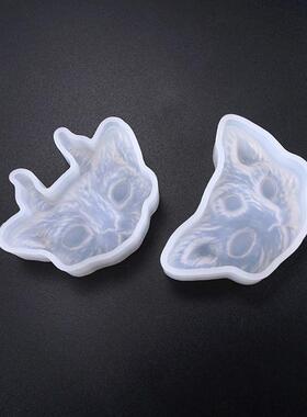 Cats Pattern DIY Crystal Epoxy Mold Handcraft Soap Cat Model