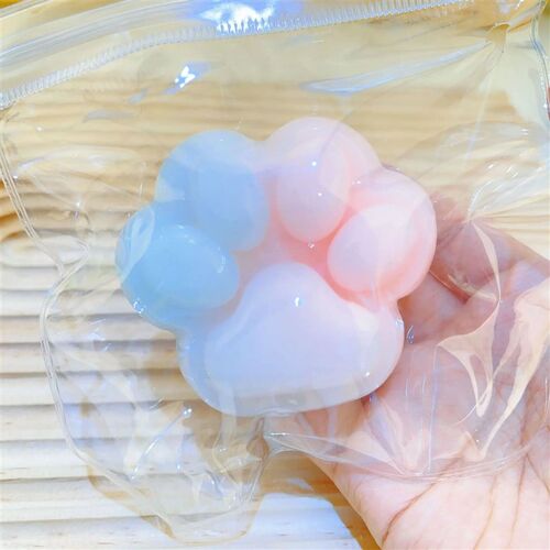 SimulationCat Paw Squishy Fidget Toy Cute Plush Cat Paw Sili