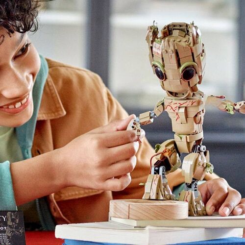 I Am Groots Compatible 76217 Building Kit Toys For Boys Bric