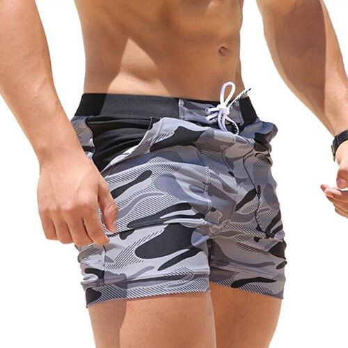 Mens Swimming Trunks Summer Swimming Fitness Shorts Mens F