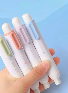 Press Pencil Erasers Simpld Retractable Rubber Erasers for D