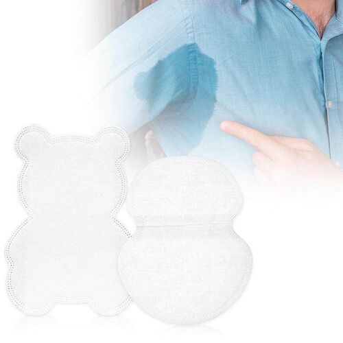 50pc womens mens summer disposable underarm armpit sweat pad
