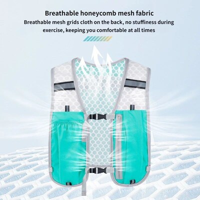 Running Water Bottle Storage Vest Lightweight Running Vest R
