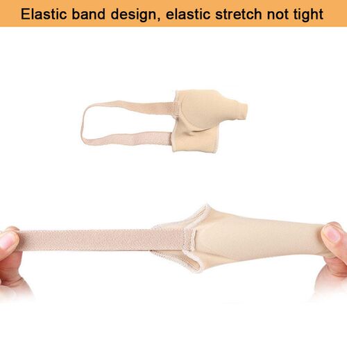 2Pcs Soft Little Toe Orthopedic Pinky Corrector Splint Hallu