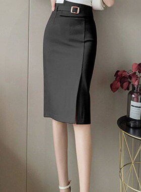 Seoulish Spring Summer Buttons Womens Wrap Midi Skirts 2023