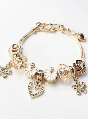 Women Heart Bracelets Jewellery Pulseira Feminina Bracelet