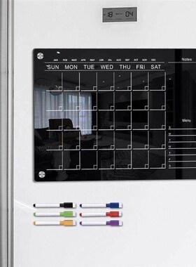 Magnetic acrylic message board magnetic refrigerator magnets
