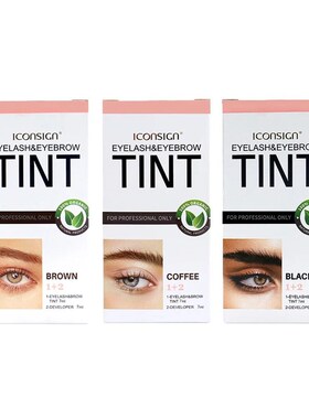 Eyelash Eyebrow Dye Tint Kit Fast Tint Brow Dye Gel Eyebrow