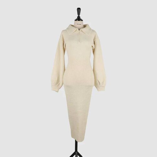 Autumn and Winter Retro Korean Version of Long-sleeved Knitt