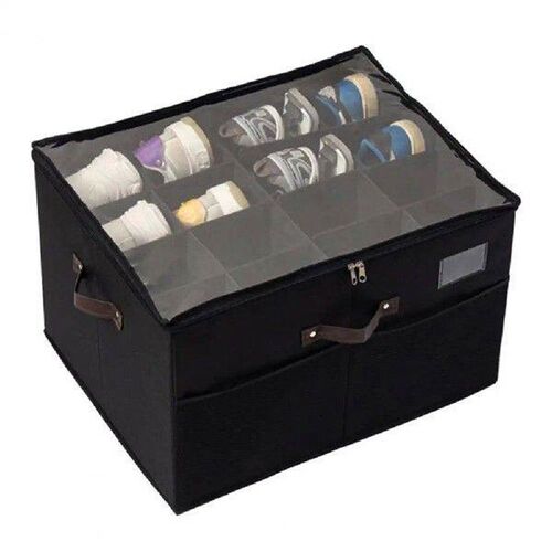 Shoe Box Adjustable Shoe Storage Box Organizer with