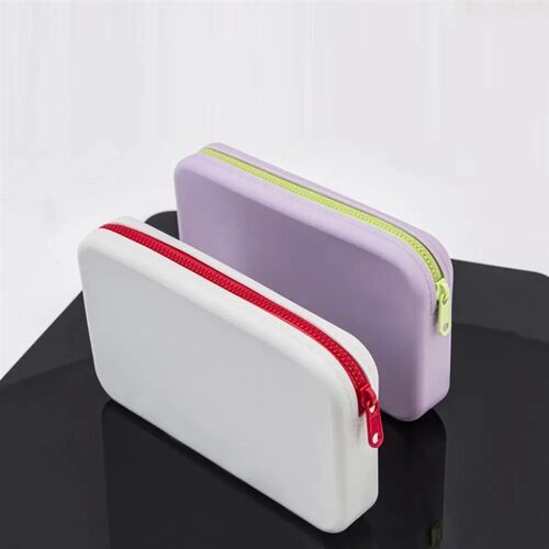Waterproof Large Capacity Cosmetic Storage Bag with Zipper S