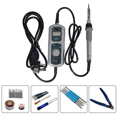 YIHUA 908D 60W Portable Thermostat Soldering Iron Suit Digit