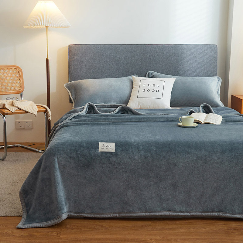 新款加厚保暖牀单单件冬季珊瑚绒纯色毛毯被学生宿舍三件,床上用品,床单,淘宝优惠券,粉丝福利购,淘宝优惠卷