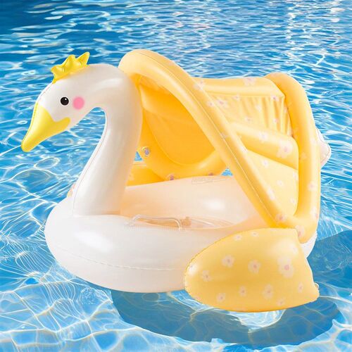 1PC Inflatable Swan Float, Thickened Summer Pool Float, Suit