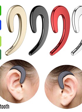 1PcUniversal Bone Conduction Earphone Wireless Bluetooth 4.2