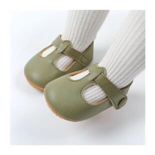 Vintage Baby Shoes Newborn Infant Boy Girl Classical PU Soft