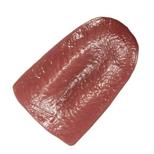 Halloween Harmless Realistic Fake Tongue Magic Trick Joke