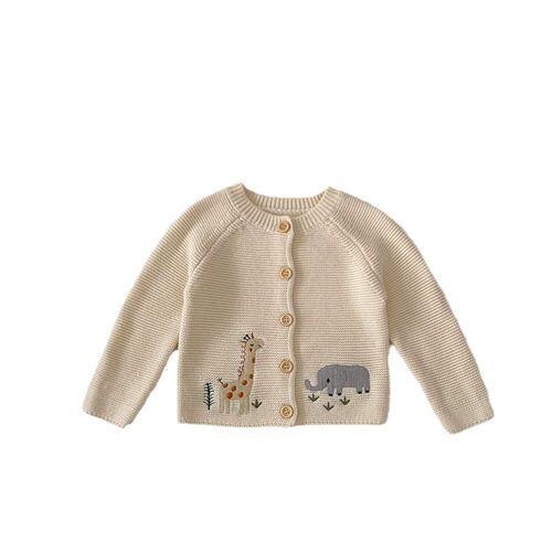 Ins2025 Autumn Baby Boys And Girls Baby Cute Fun Embroidered