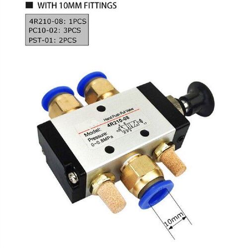 5 Way Push Pull Pneumatic Valve 4R21008 2 ition with