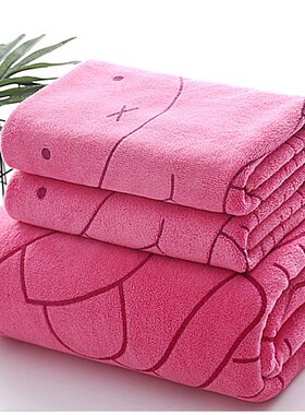3PCS Shower Towels Bath Towel Men Women Towels Bathing Hotel