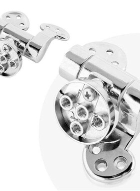 Toilet Seat Hinge 1Pair Replacement Stainless Steel Hinges