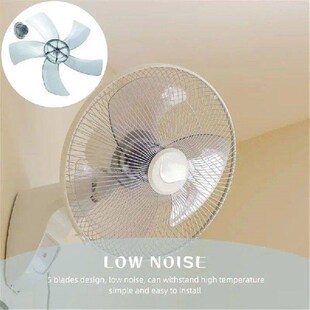 1 Set Household Plastic Fan Blades Standing Pedestal Fan