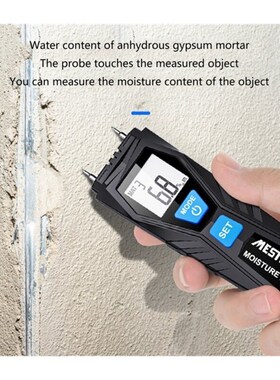 Handheld Wood Moisture Tester Meter / Switchable Auto Ca