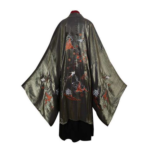 Embroidered Hanfu Mens Clothing Womens Martial Arts Retro