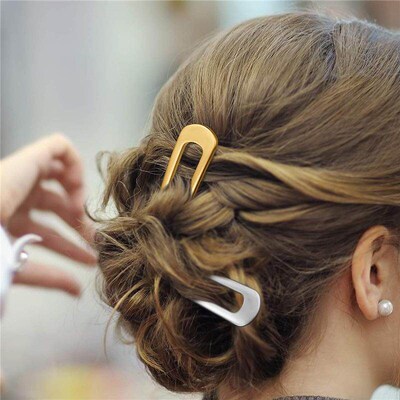 Simple U Shape Hair Clips Pins for Women Girls Hair s Bride