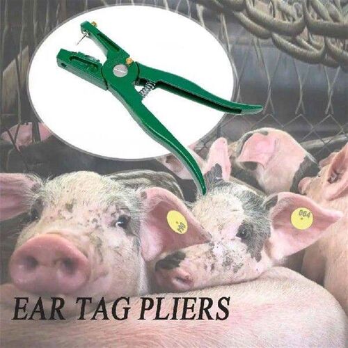 Durable Green Installer Tool Farm Ear Tag Pin