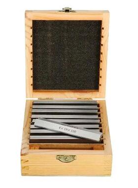 18Pcs 9 Pairs Alloy Steel Parallel Pad Gauge B