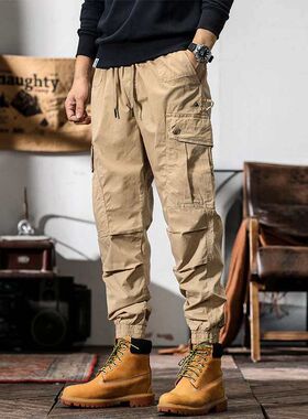 Maen Cargo Pants Mens Spring an Autumn Fashion Bran British