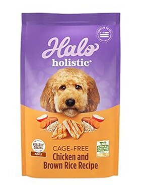 Halo Holistic Dog Food, Complete Digestive Health Cage-Fr