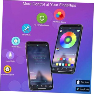 LED Strip Bluetooth RGB SMD USB 5050 Tape Light