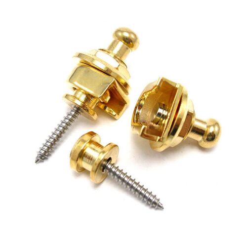 2 Piece/Set Guitar Strap Lock Straplock Straplok Button for