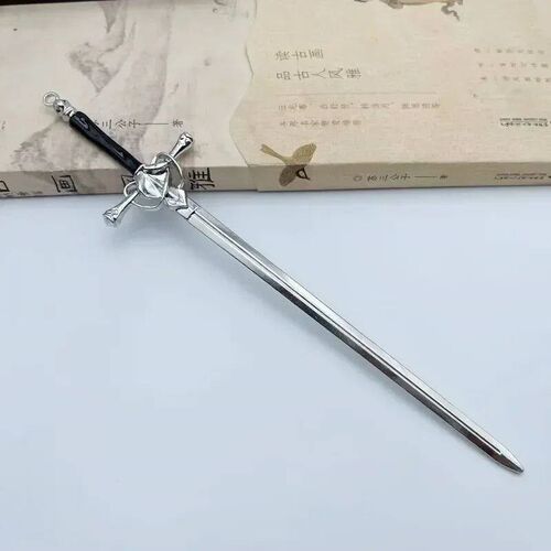 New Punk Metal Sword Hairpin Chinese Simple Hair s for Women