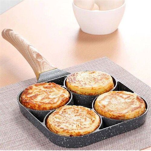 Maifanshi Four Hole Frying Pan Flat Bottomed Non Stick