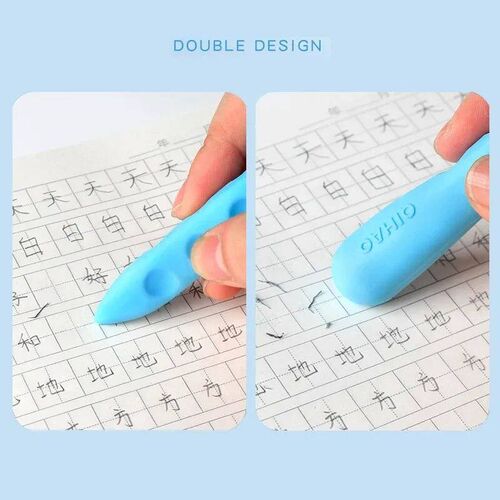 3Ps/Box Creative Cartoon Soft Double Head Super Large Hole C