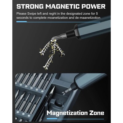 68 in 1 Electric Screwdriver Set 5 Torque Settings Precision