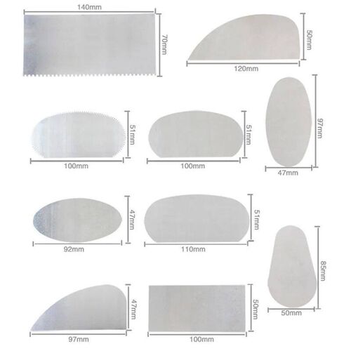 10pcs Clay Sculpture Pottery Molding Ceramics Sharp Stainles