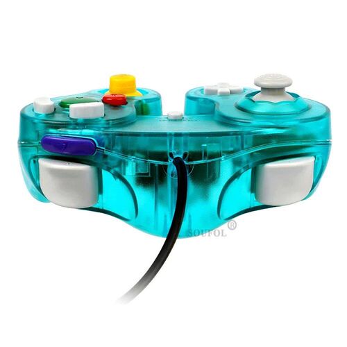 New Replacement Transparent Game Controller Gamepad Wired Ha