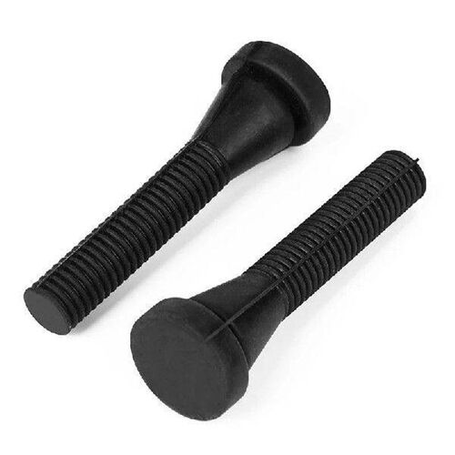 50 pcs 60mm Black High Quality Poultry Plucking Fingers