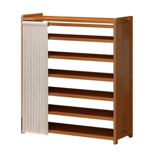 Simple shoe cabinet dust-proof shoe rack at the entrance