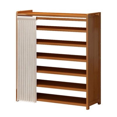 Simple shoe cabinet dust-proof shoe rack at the entrance