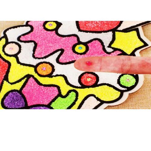 1 Set 3D Snow Mud Painting Fluffy Floam Slime Scented Sress