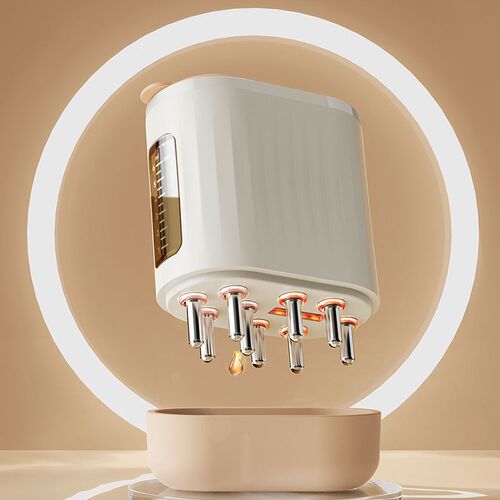 Electric Head Scalp Massager Hair Growth Oil Serum Comb Wate