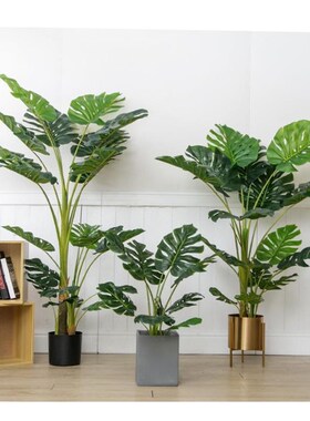 nordic large indoor fake flower pot plant living room