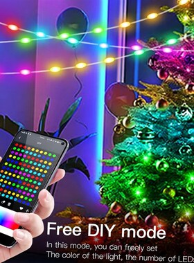 Christmas LED String Fairy Lights Dreamcolor Decor Garland