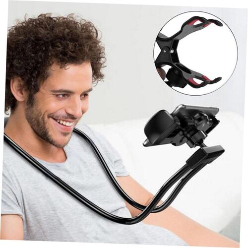 Mobile Phone Holder Lazy Hanging Neck Phone Stand 360 Degree