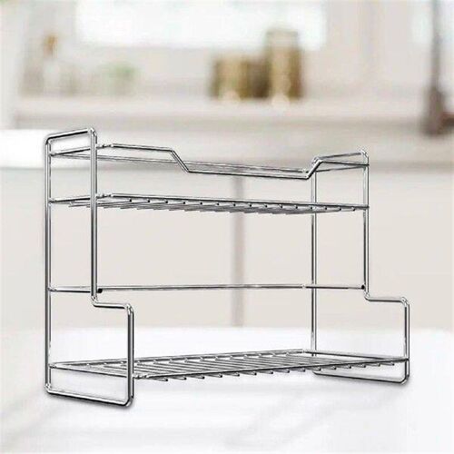 Kitchen Counter Shelf Countertop Organizer Stainless Steel